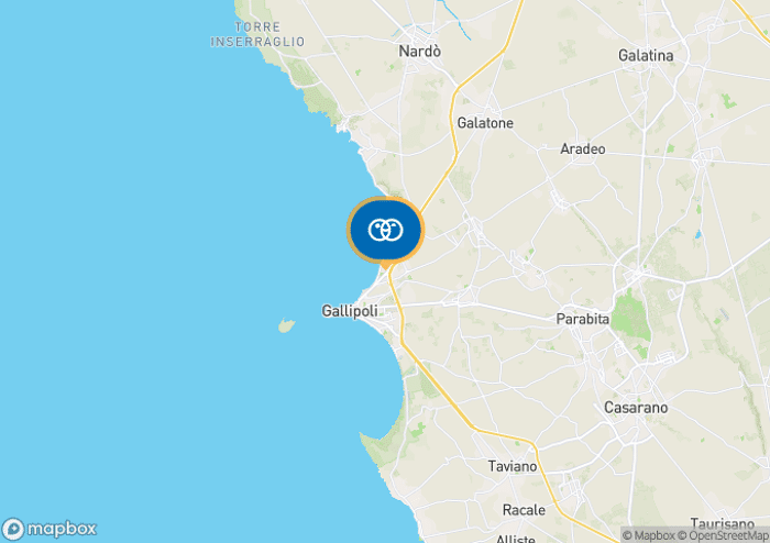 Localisez le camping sur la carte