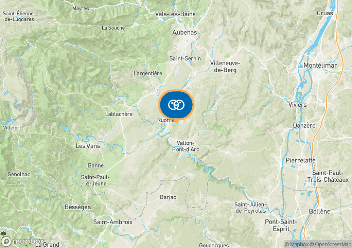 Bekijk de camping op de kaart