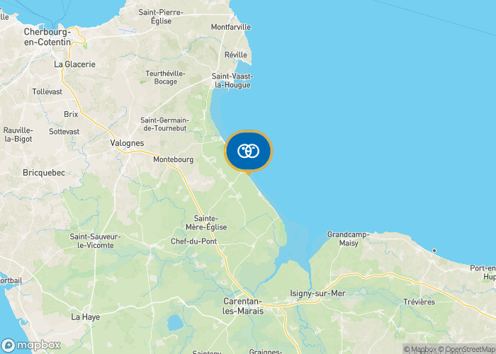 Localisez le camping sur la carte