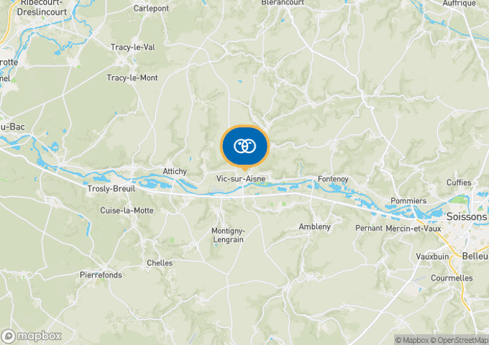 View the campsite on the map