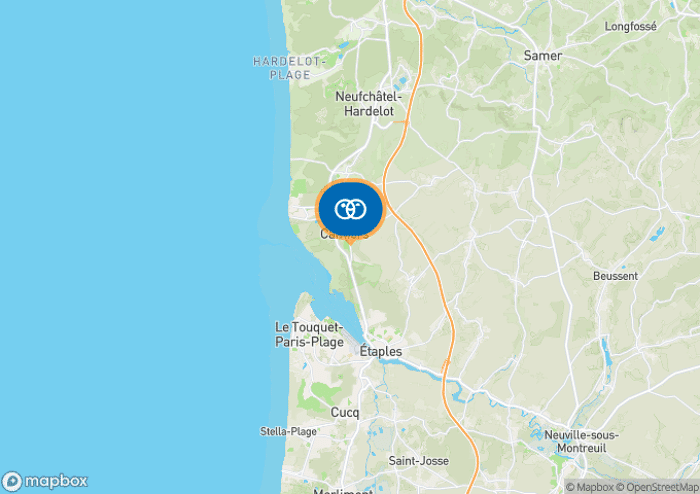 Bekijk de camping op de kaart