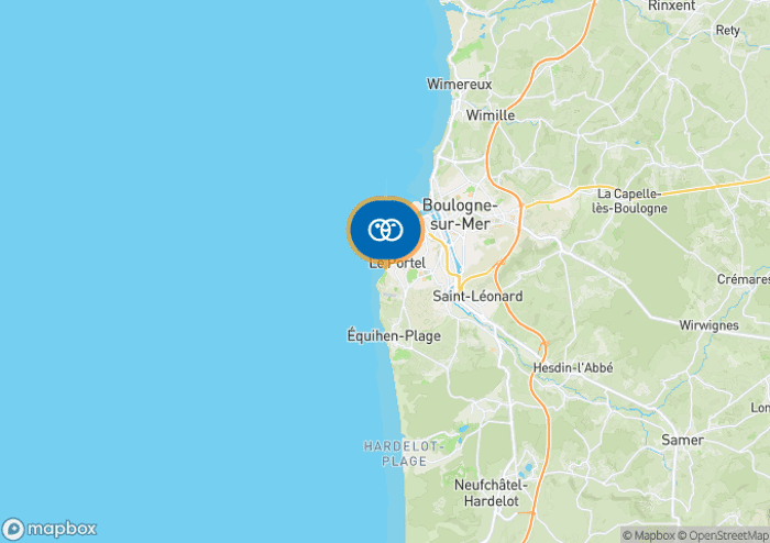 Localisez le camping sur la carte