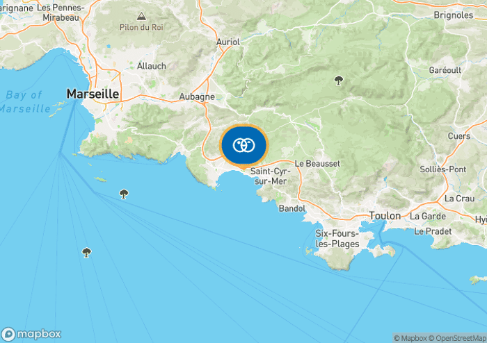 Bekijk de camping op de kaart