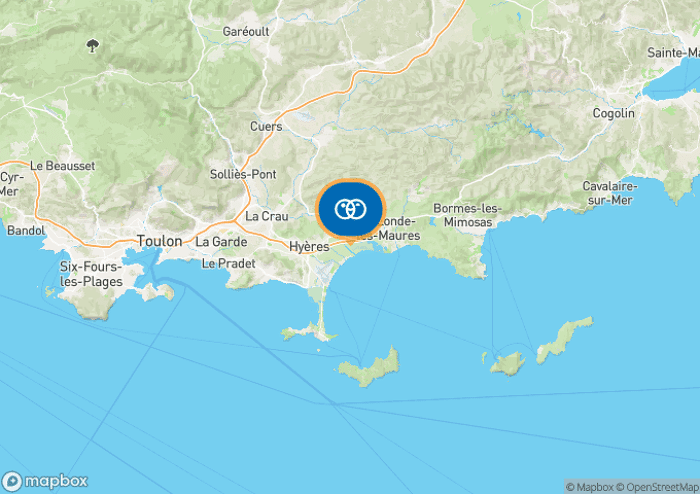 Bekijk de camping op de kaart