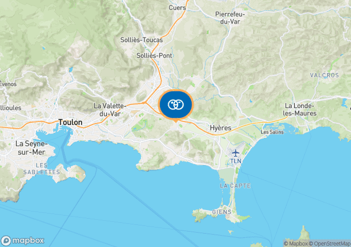 Bekijk de camping op de kaart