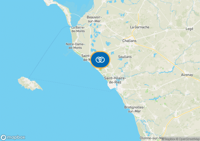 Bekijk de camping op de kaart