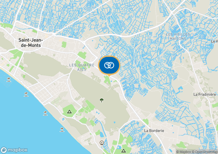 Bekijk de camping op de kaart