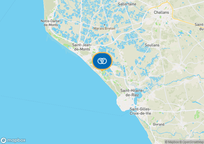 Bekijk de camping op de kaart