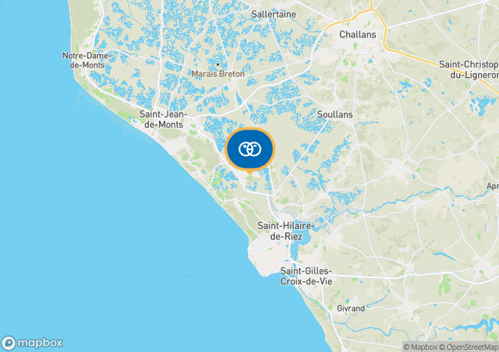 Visualizza il campeggio sulla mappa