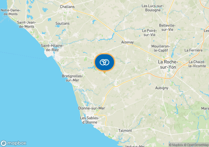 View the campsite on the map