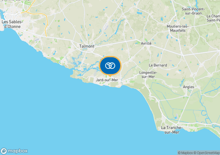 View the campsite on the map