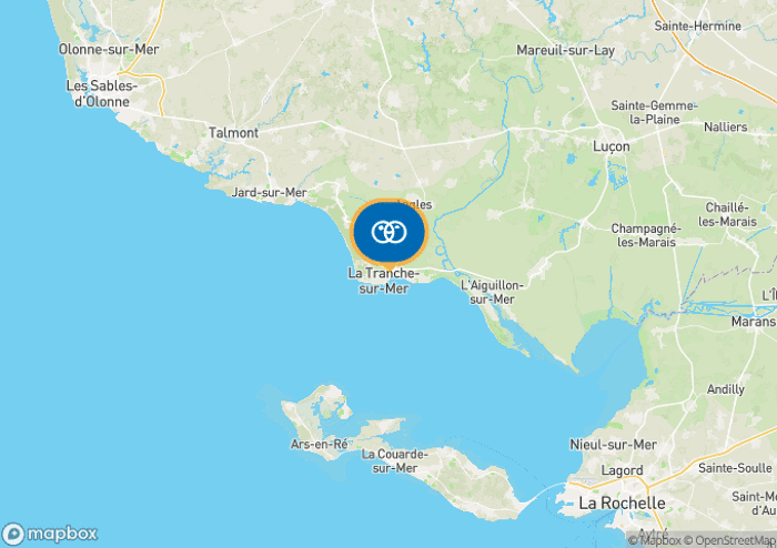 Bekijk de camping op de kaart