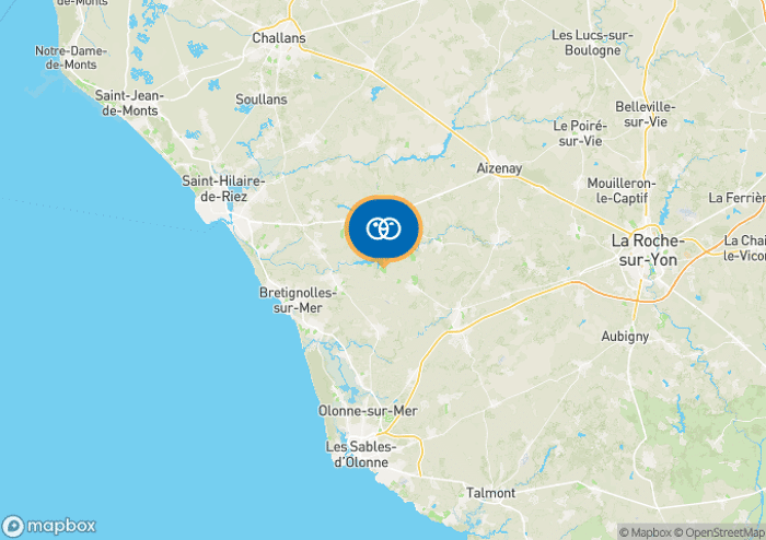 Bekijk de camping op de kaart