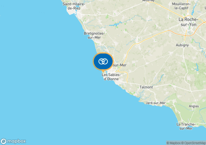 Localisez le camping sur la carte