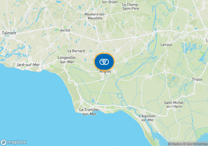 Localisez le camping sur la carte