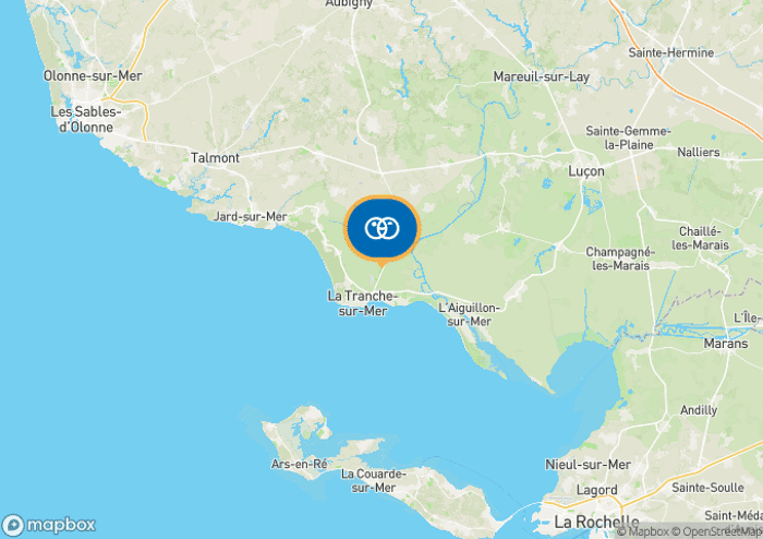 Bekijk de camping op de kaart