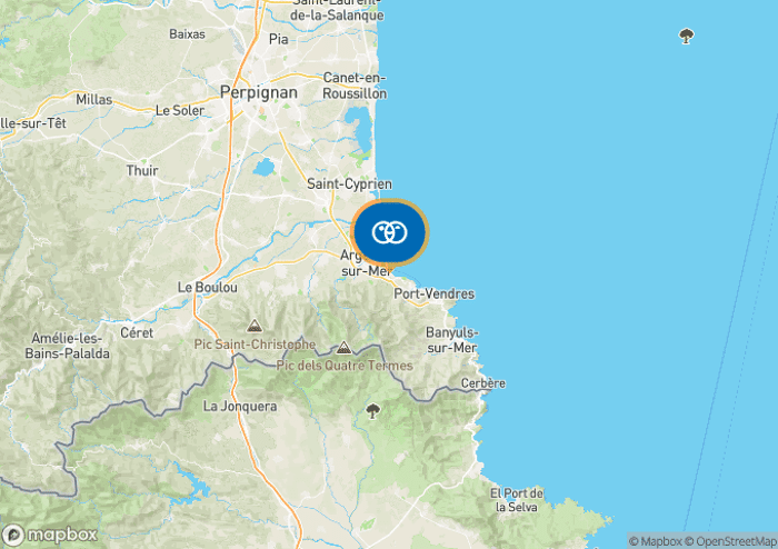 View the campsite on the map