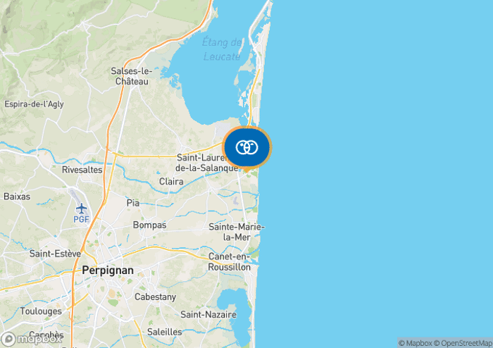 Localisez le camping sur la carte