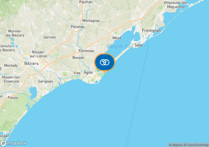 View the campsite on the map