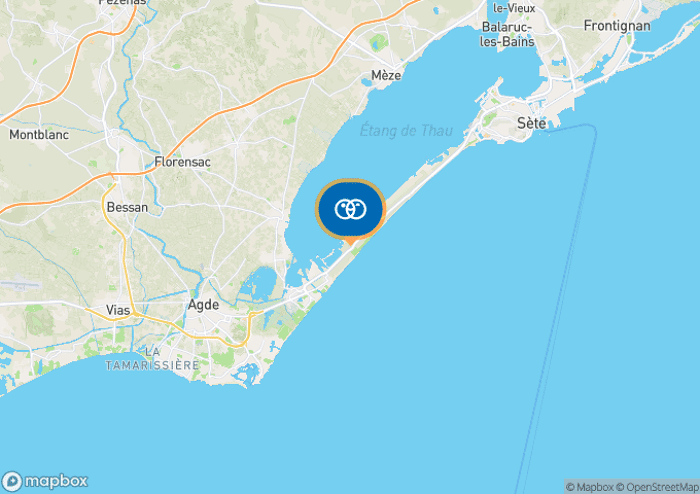 View the campsite on the map