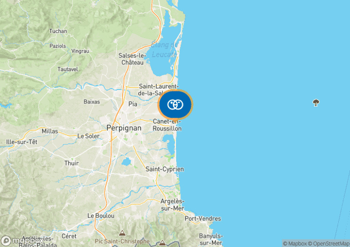 Localisez le camping sur la carte