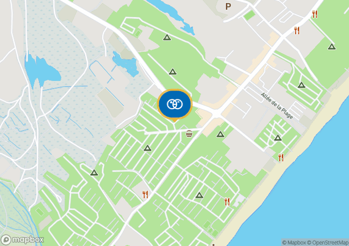 Localisez le camping sur la carte