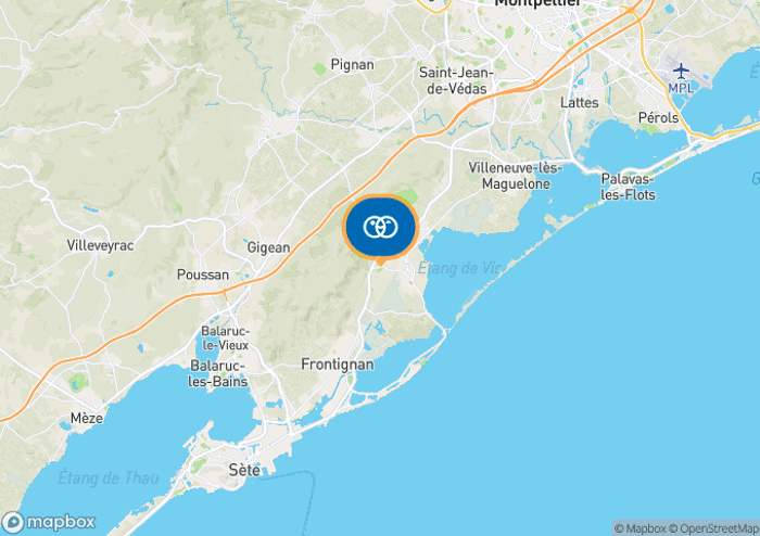 View the campsite on the map