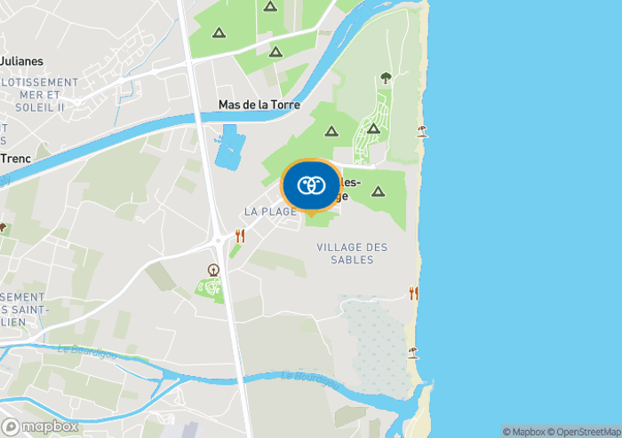 Bekijk de camping op de kaart