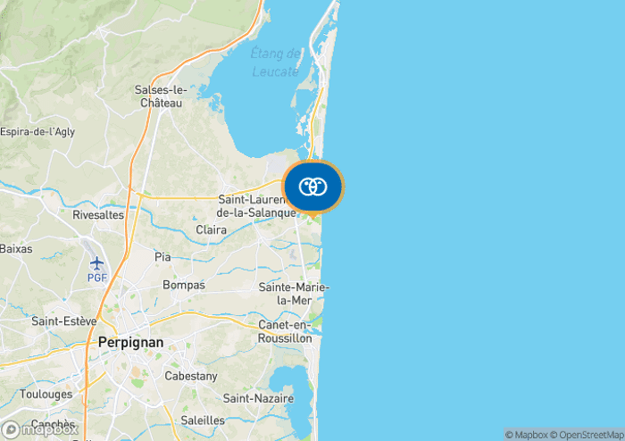 View the campsite on the map