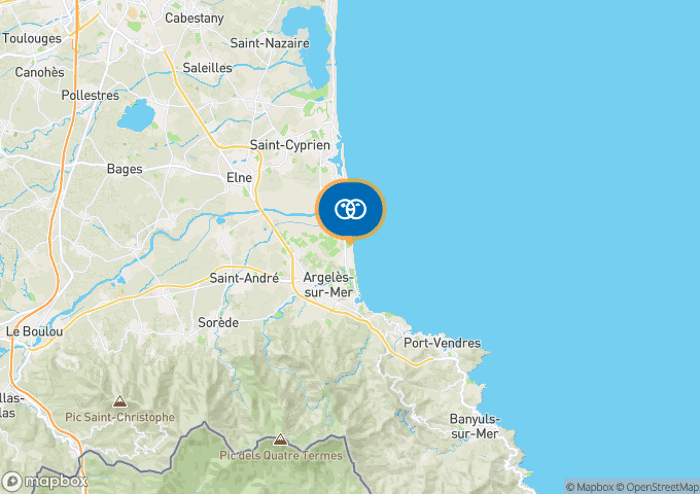 Localisez le camping sur la carte