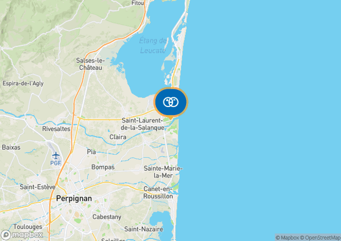 Visualizza il campeggio sulla mappa