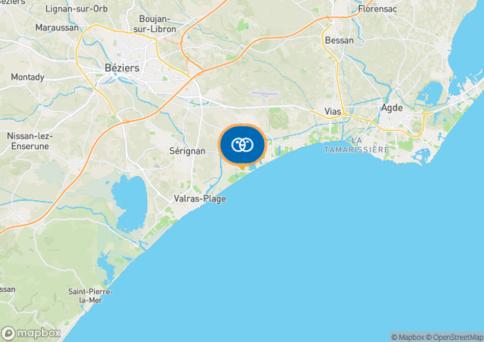 Bekijk de camping op de kaart