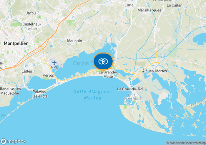 View the campsite on the map