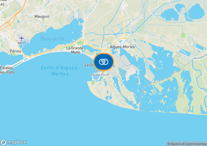 Localisez le camping sur la carte