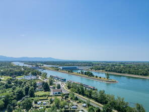 Camping L'Ile du Rhin, France, Alsace, Biesheim