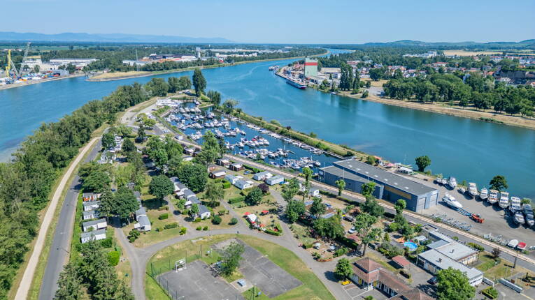 Camping L'Ile du Rhin *** photo 1 Alsace Homair
