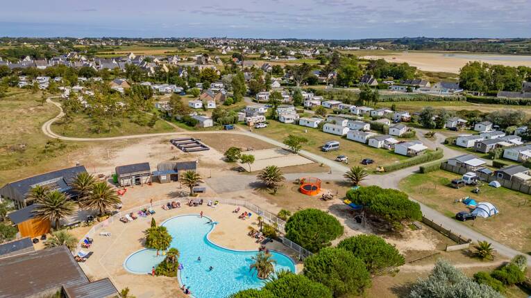 Camping La Baie de Kernic *** photo 1 Bretagne Homair