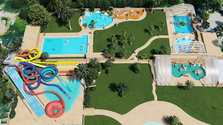 Campingplatz La Sirène ***** Foto 2 Languedoc Roussillon Homair