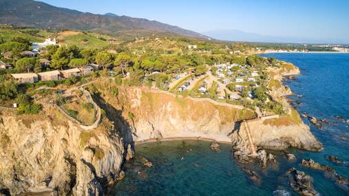 Camping Les Criques de Porteils ***** foto 1 Languedoc Roussillon Homair