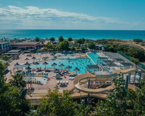 Campsite Les Méditerranées - Camping Beach Garden Marseillan