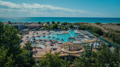 Les Méditerranées - Camping Beach Garden ***** foto 1 Languedoc-Rosellón Homair