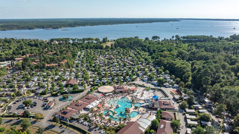 Camping Au Lac de Biscarrosse ***** photo 1 Landes Homair