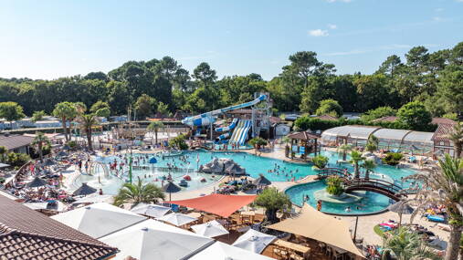 Camping Au Lac de Biscarrosse ***** photo 2 Landes Homair