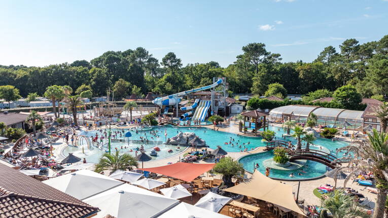 Camping Au Lac de Biscarrosse ***** photo 2 Landes Homair