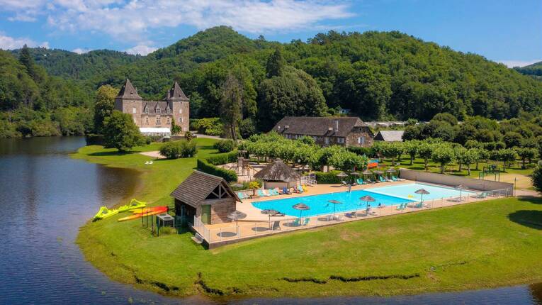 Camping Château du Gibanel **** photo 1 Limousin Homair