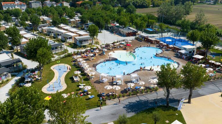 Campsite Rimini Family Village **** photo 1 Emilia Romagna Homair