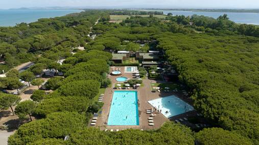 Camping Orbetello *** photo 1 Toscane Homair