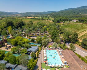 Camping Hu Norcenni Girasole Village Florence- Figline Valdarno