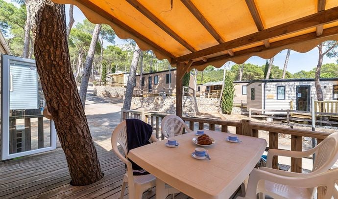 Espagne - Catalogne - Costa Brava - Torroella de Montgrí - Camping Castell Montgri