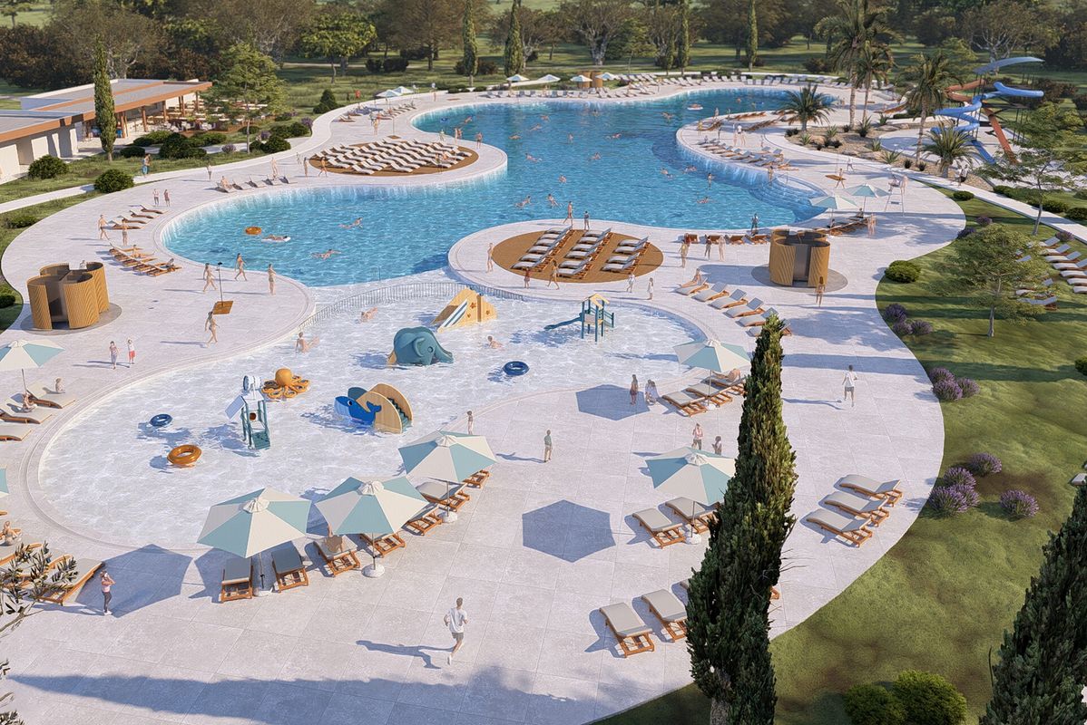 Nouveauté 2025 : le parc aquatique s'agrandit pour encore plus de plaisir ! (travaux en cours, soumis aux autorisation et aléas)  - Camping Zaton Holiday Resort, Croatie, Dalmatie, Zadar